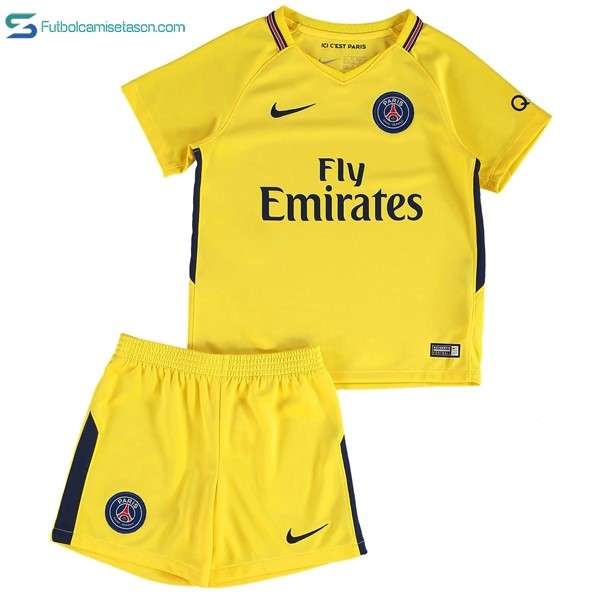 Camiseta Paris Saint Germain Niños 2ª 2017/18